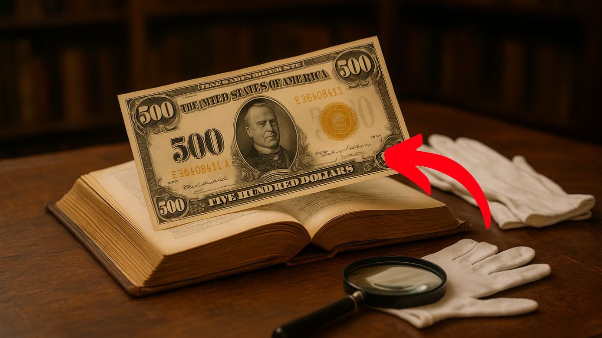 Coin Collector Finds $500 Gold Certificate Hidden in a Book Worth a Fortune
