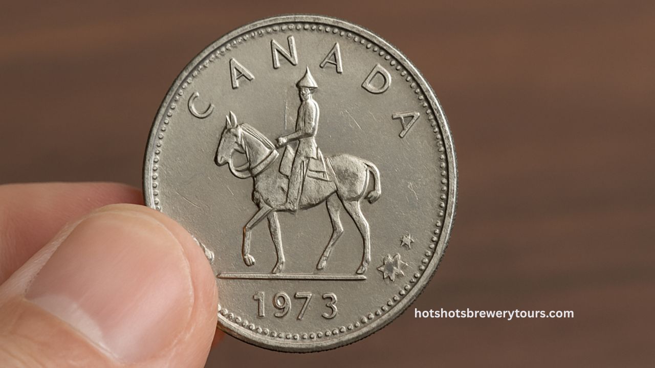 1973 Mountie Quarter With Small Bust Found In Fishing Vest